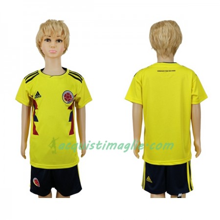 Divisa di Calcio Colombia Bambino Prima Mondiali 2018